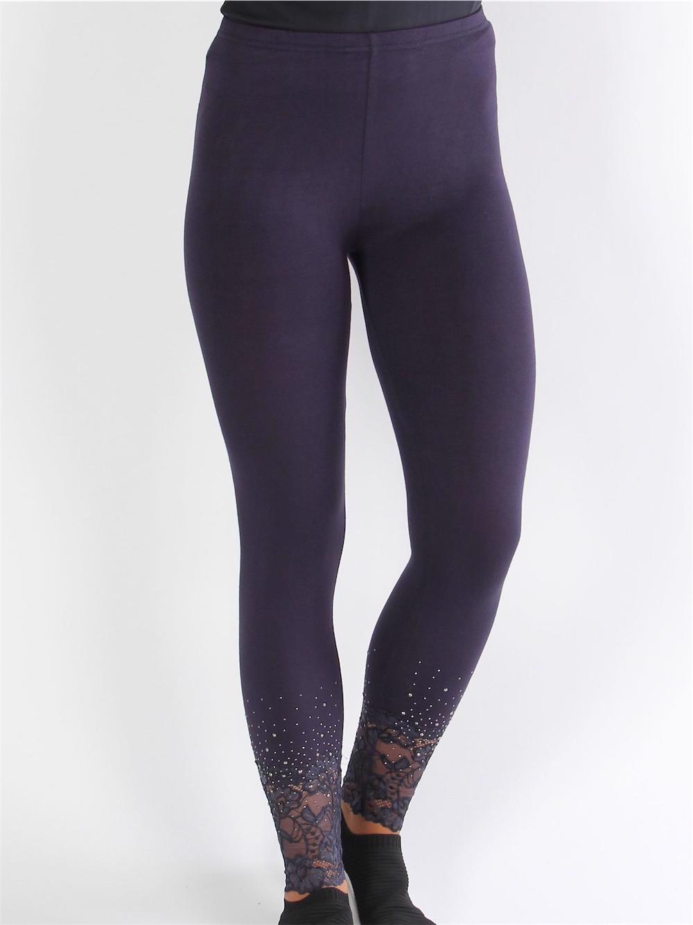 Alezia - Leggings med spets och liknande